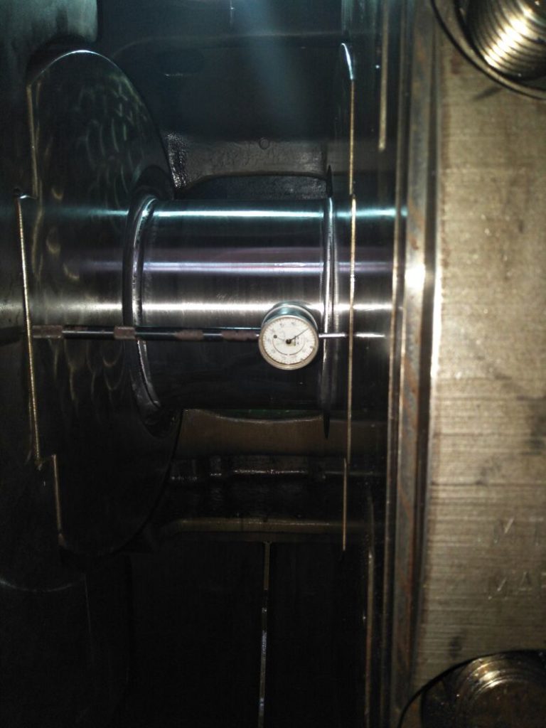 Crankpin After Grinding by Onsite Crankshaft Grinding Machine