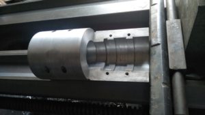 Manufacturing of New White Metal Babbitt Bearings Under Process