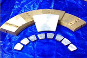 Boiler Feed Pump & Motor Thrust Bearing Pad