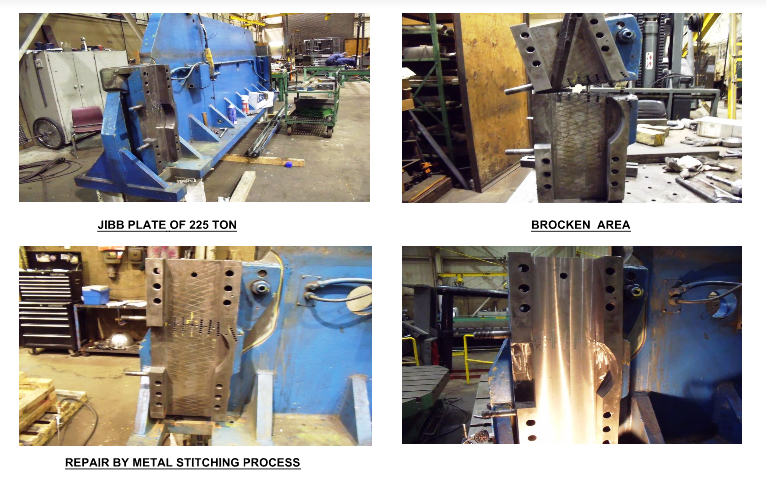 Metal Stitching and Metal Locking Process