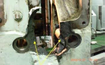 Metal Locking and Metal Stitching | Metal Stitching Engine Block