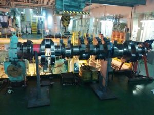 Crankshaft Ready for Grinding