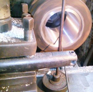 Crankshaft Bearing Under Rebabbitting Process