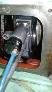 CR pins Grinding of Hyundai engine is in Process