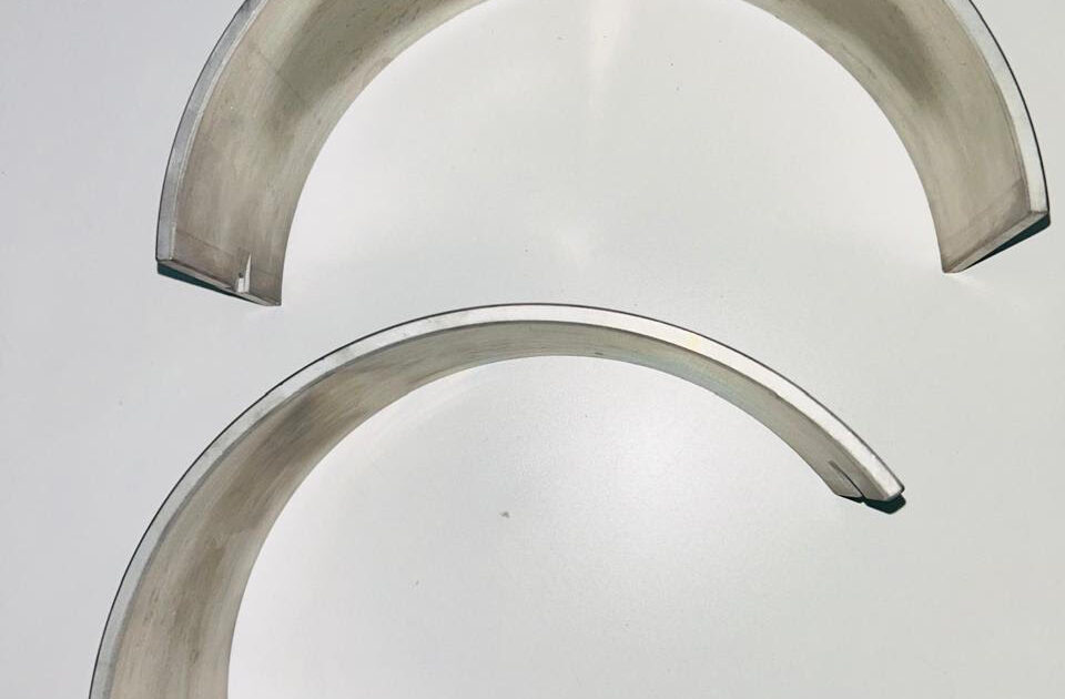 rebabbitting of white metal bearings