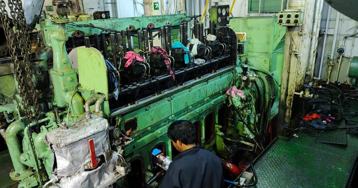 insitu crankshaft grinding and repair
