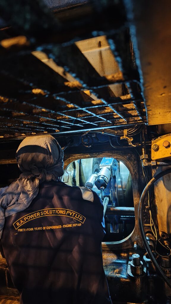 In Situ Crankshaft Repair