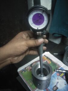 Inspection of White Metal Bearing