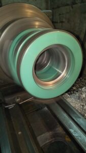 Machining of White Metal Bearing of Alternator Shaft