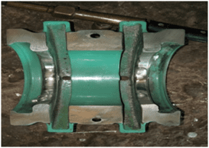White Metal Turbine Bearing